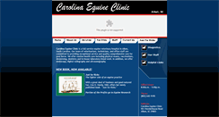 Desktop Screenshot of carolinaequineclinic.com